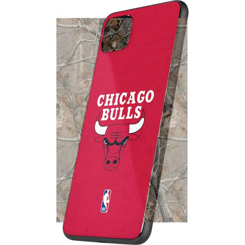 NBA Chicago Bulls Red Distressed Google Pixel 4 XL Skin